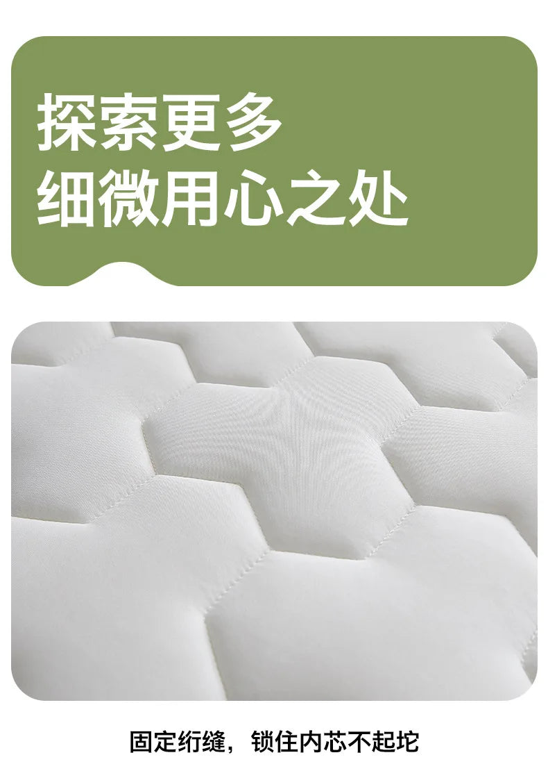 Matelas en Latex à mémoire de forme, pour usage domestique, lit Double simple Extra épais, pour dortoir d'étudiants, sol Tatami