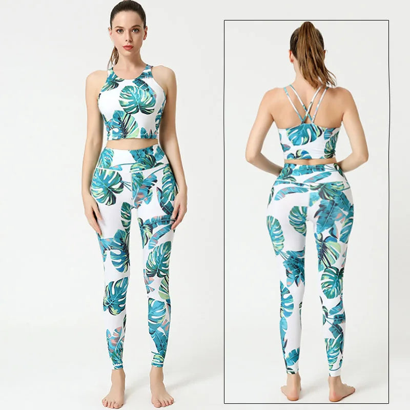 Cloud Hide – ensemble de Yoga Camouflage, vêtements de sport pour femmes, pantalons d'entraînement, Leggings, haut, soutien-gorge, chemise, costume de Fitness, S-XXL