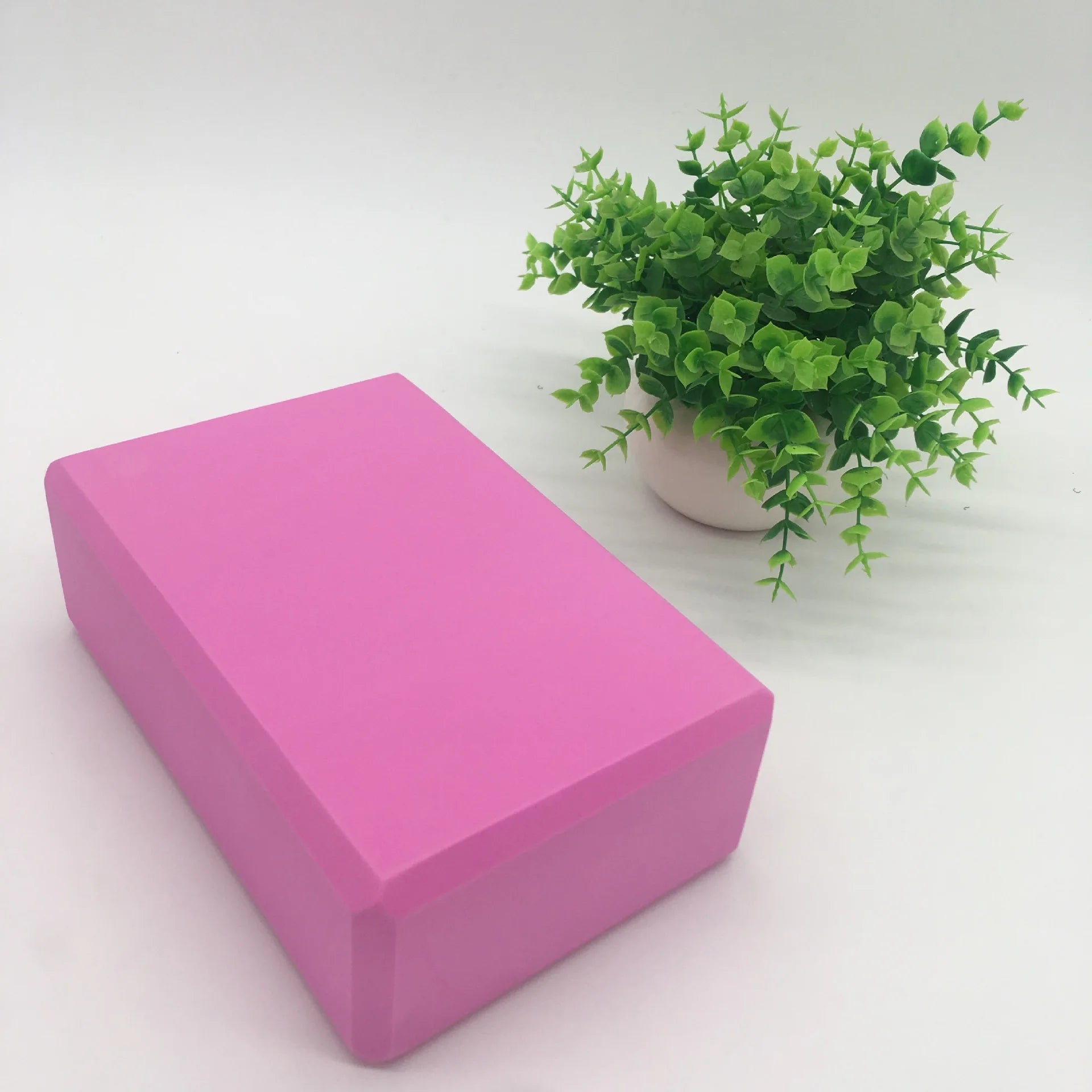 Blocs de Yoga haute densité 1 pièce, briques de Fitness d'entraînement en mousse EVA, blocs de gymnastique antidérapants à poignée extensible Pilates, gymnastique