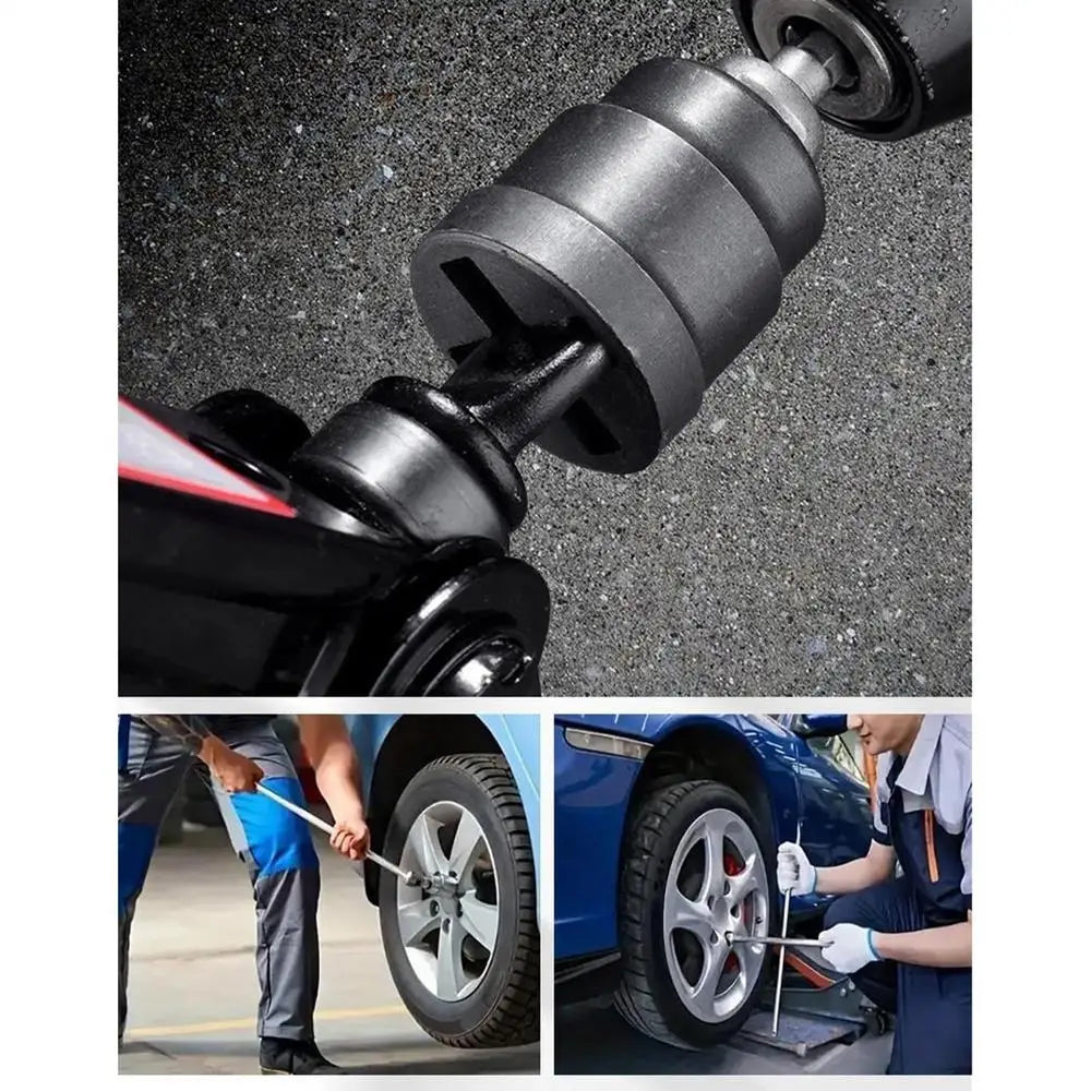 Adaptateur de cric de perceuse électrique, adaptateur de clé à chocs, prise de cric de réparation de voiture, entretien du véhicule, outil de levage, équipement d'économie de travail