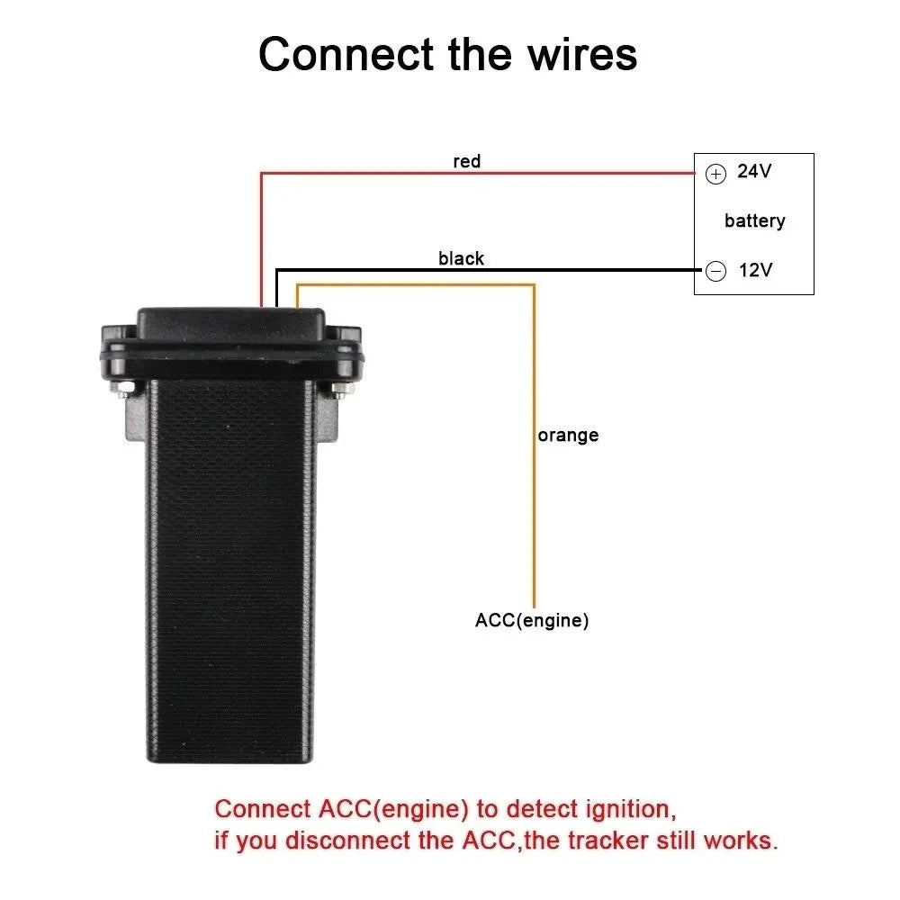 Car GPS Locator, Waterproof GPS Tracker, Universal Anti-Theft Car Tracker