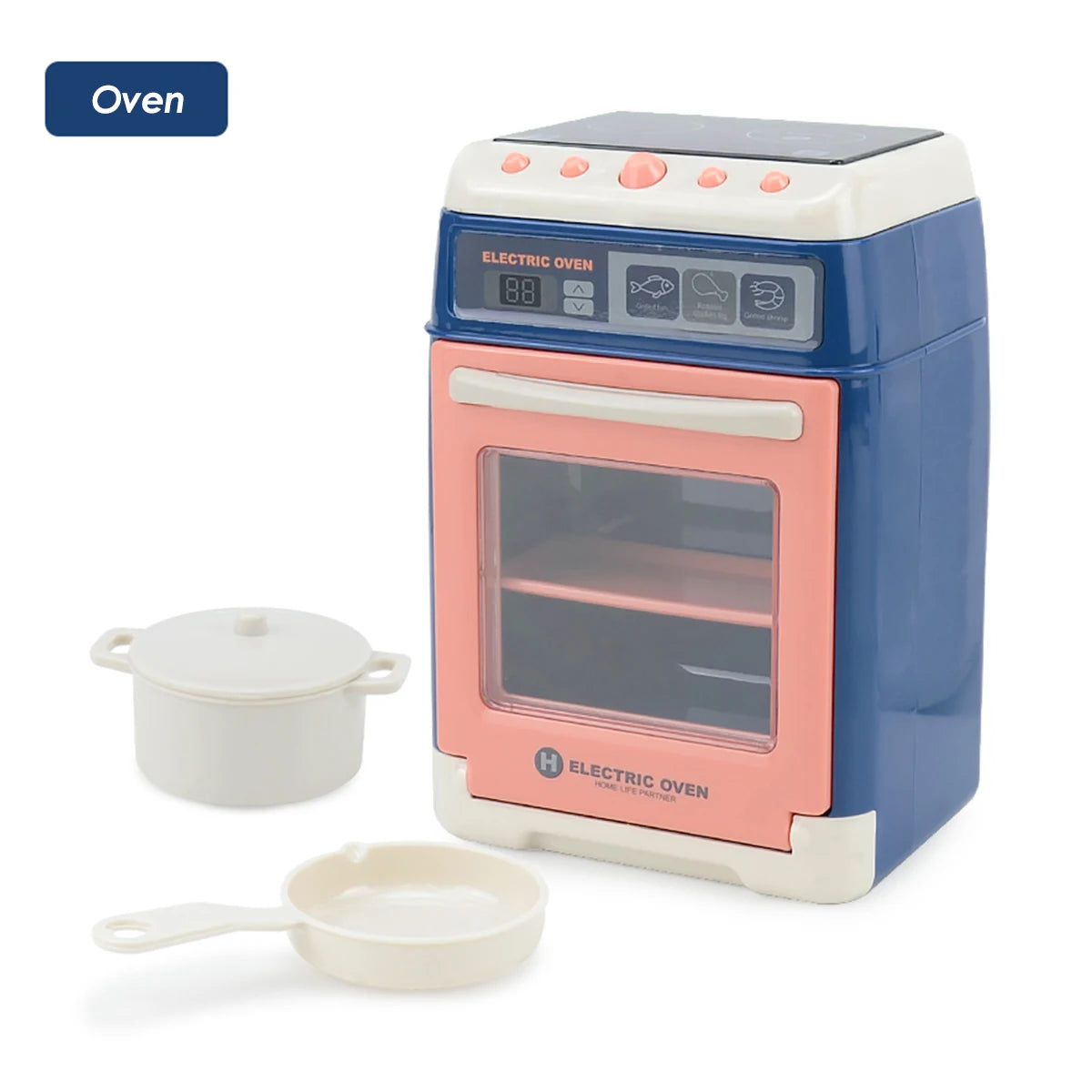 Jouet d'appareil ménager, jouet de cuisine, accessoires d'ustensiles de cuisine, ménage, modélisation interactive électrique réaliste et créative