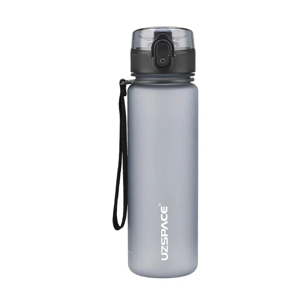 Bouteille d'eau portable sans BPA pour enfants et adultes, haute qualité, 500ml, 1000ml, cuillère à soupe de sport, clics amicaux, HI