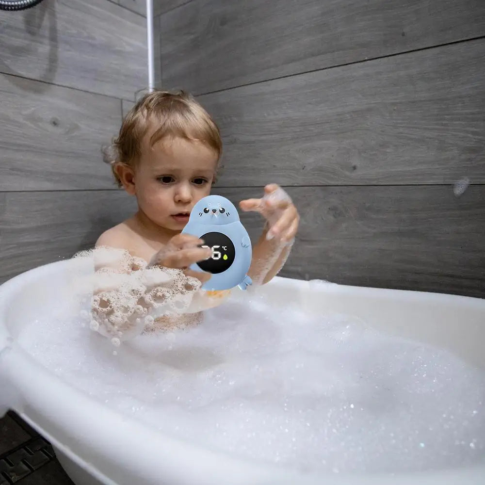 Compteur de température de l'eau, thermomètre de bain pour bébé, pour enfants, nouveau-nés, tout-petits, étanche, sécurité, jauge de température numérique, jouet flottant
