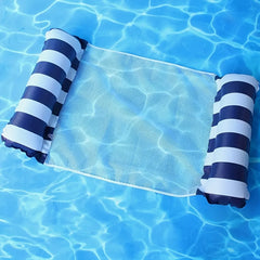 Chaises longues de piscine à rayures de qualité supérieure – Matelas de bain de soleil durables, parfait pour les fêtes à la piscine et les aventures sur la plage