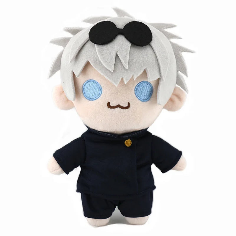 New Jujutsu Kaisen Hand Puppet Plush Toys Cute Soft Plush Gojo and Geto Pillow Dolls for Children's Birthday Christmas Gift