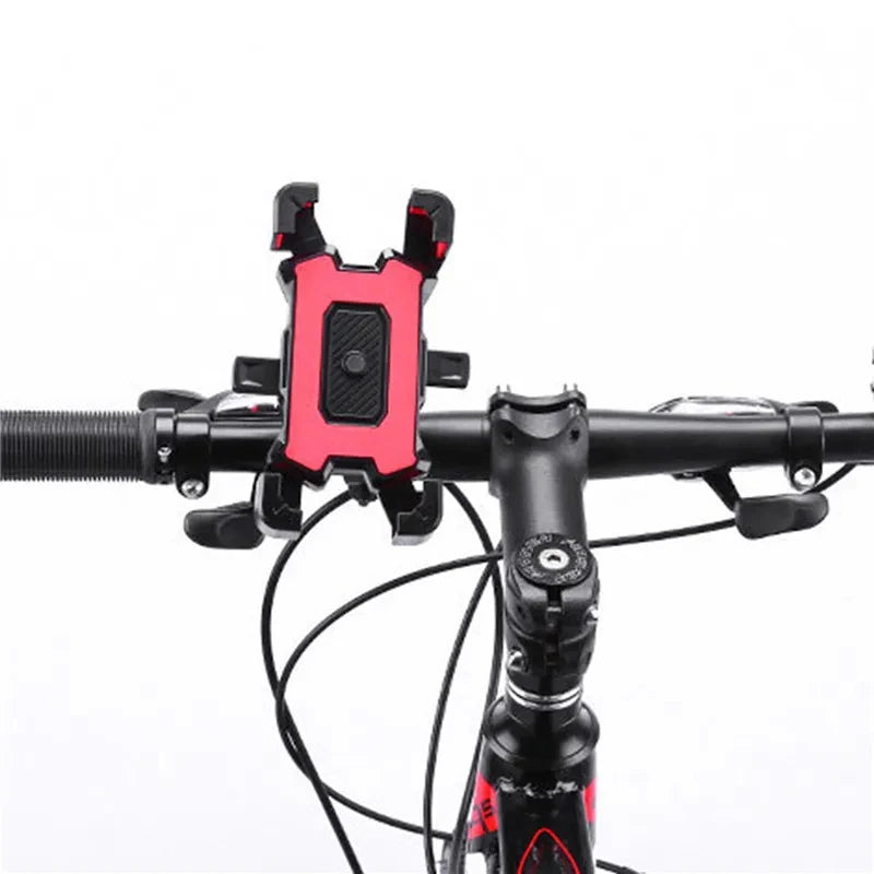 Support de téléphone réglable pour vélo, accessoires de vélo, support de moto, clip GPS rotatif à 360 °, accessoires de cyclisme VTT, sports de vélo