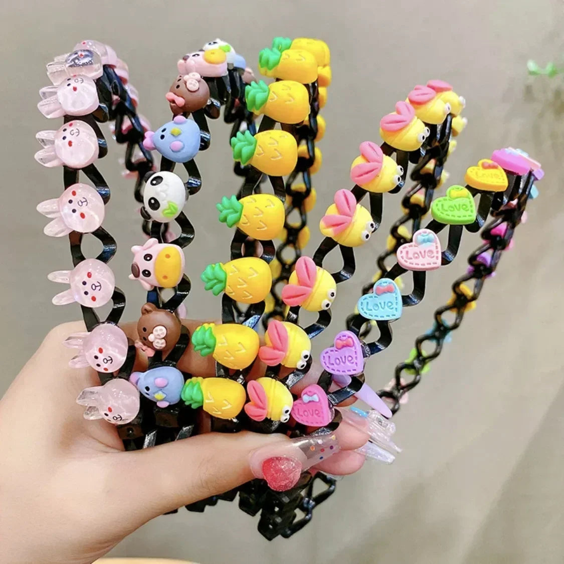Accessoires de cheveux pour filles cravates bandeaux bande Bandeaux Scrunchie Bandana mode Haarband coréen diadème Cheveux Fille enfants mignon