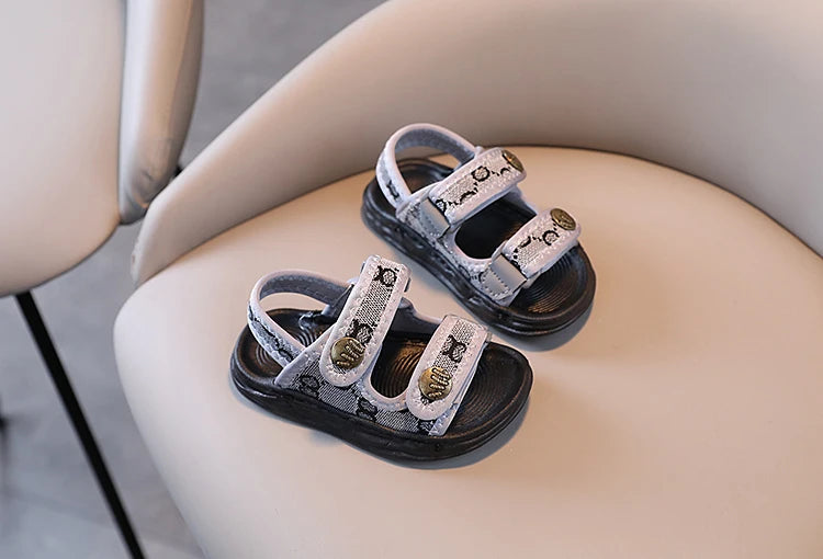 Sandales Confortables à Semelle Souple pour Garçon et Fille, Chaussures de Plage, Loisirs en Plein Air, Nouvel Arrivage, Été, 2024