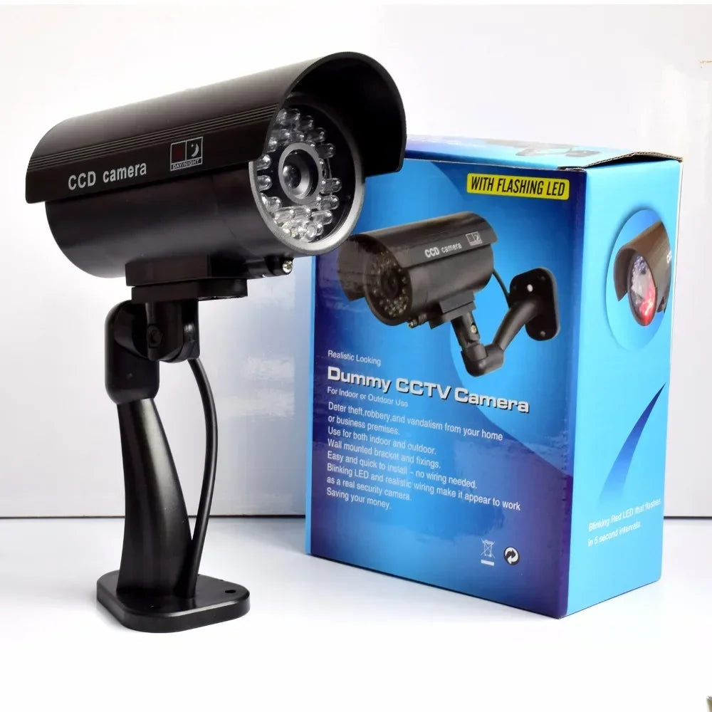 Caméra de Surveillance de Simulation, faux moniteur avec effet de dissuasion de caméra virtuelle de style pistolet léger