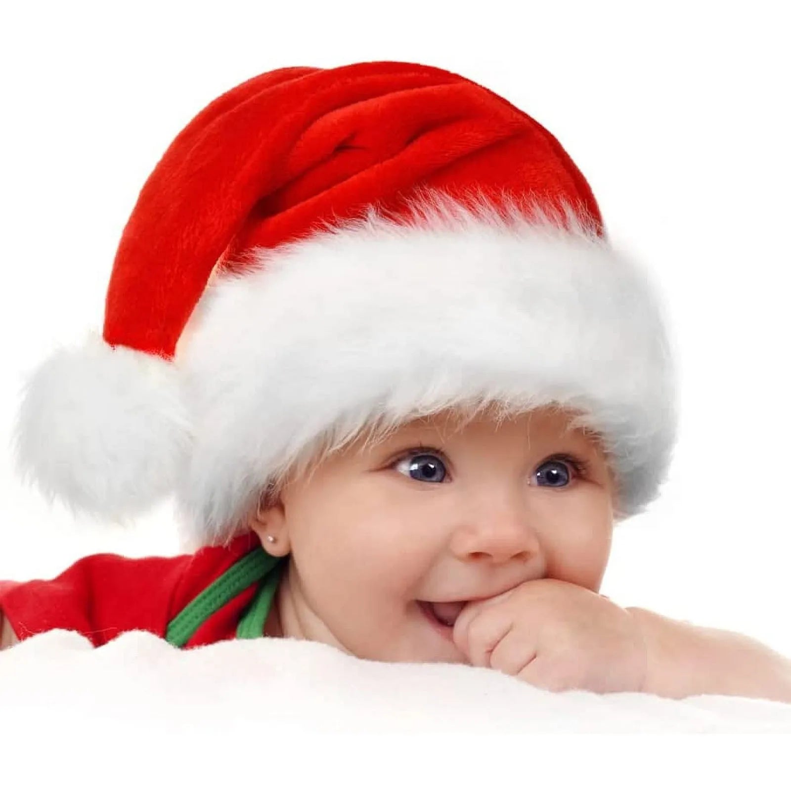 Chapeau de noël pour enfants, premier chapeau de père noël pour bébés et tout-petits, nouvel an, accessoires de vêtements de fête de noël, accessoire de décoration pour habillage