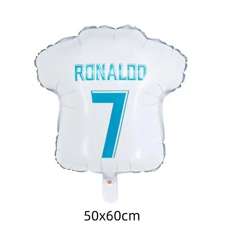 Ballon de Football Sport mondial, ballon en aluminium, décoration de fête d'anniversaire pour enfants