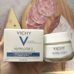 Vichy crème nutritive crème pour le visage vitamine E nourrissante en profondeur hydratant longue durée crème pour le visage soin de la peau