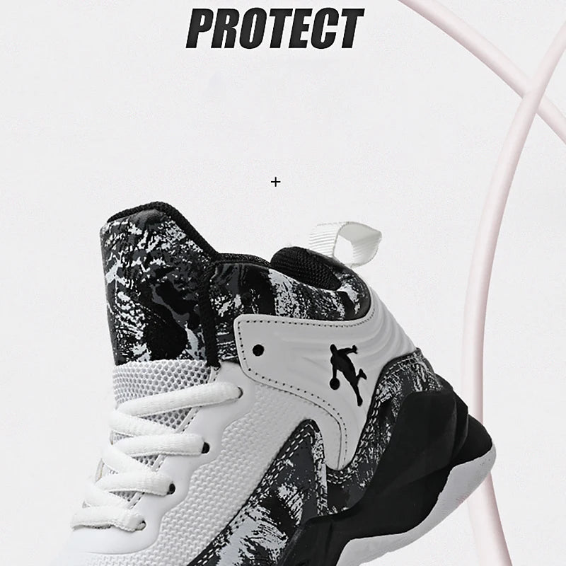 Chaussures de Basket-ball pour enfants, baskets d'extérieur antidérapantes, de sport, de course, d'entraînement, de marche