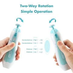 Coupe-ongles électrique pour bébé, outil de polissage des ongles pour enfants, soins pour bébé, coupe-ongles multifonctionnel, ensemble de manucure pour nourrissons