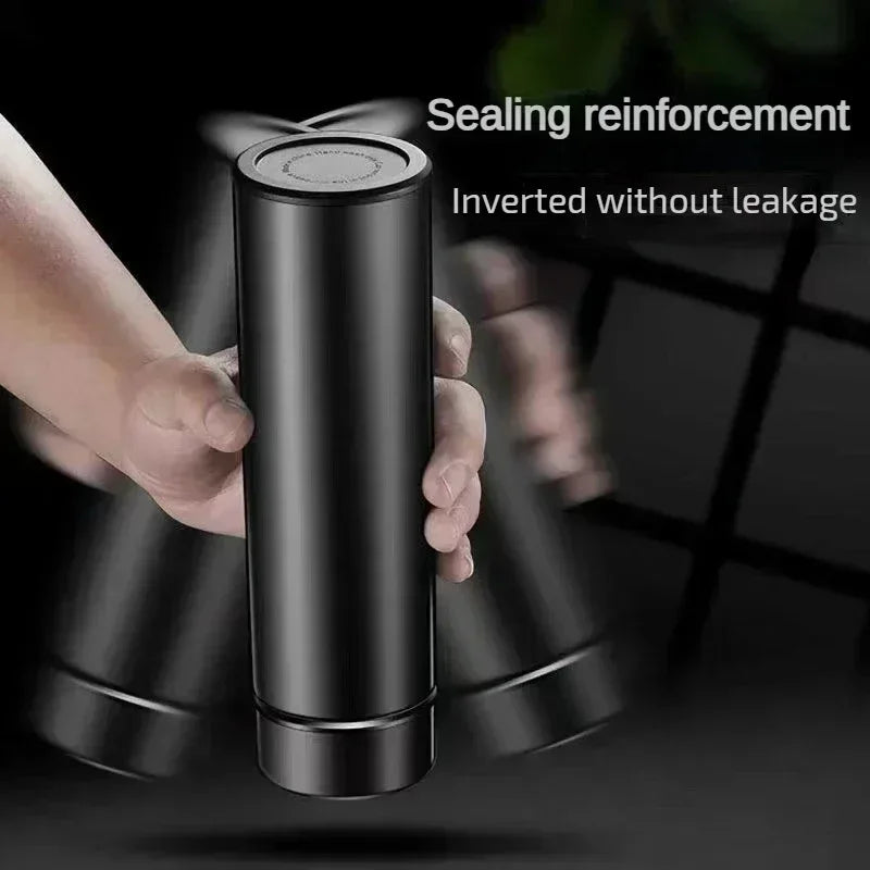 Bouteille Thermos en acier inoxydable de 500ml, avec affichage numérique de la température, tasse de mesure intelligente de la température, flacon sous vide