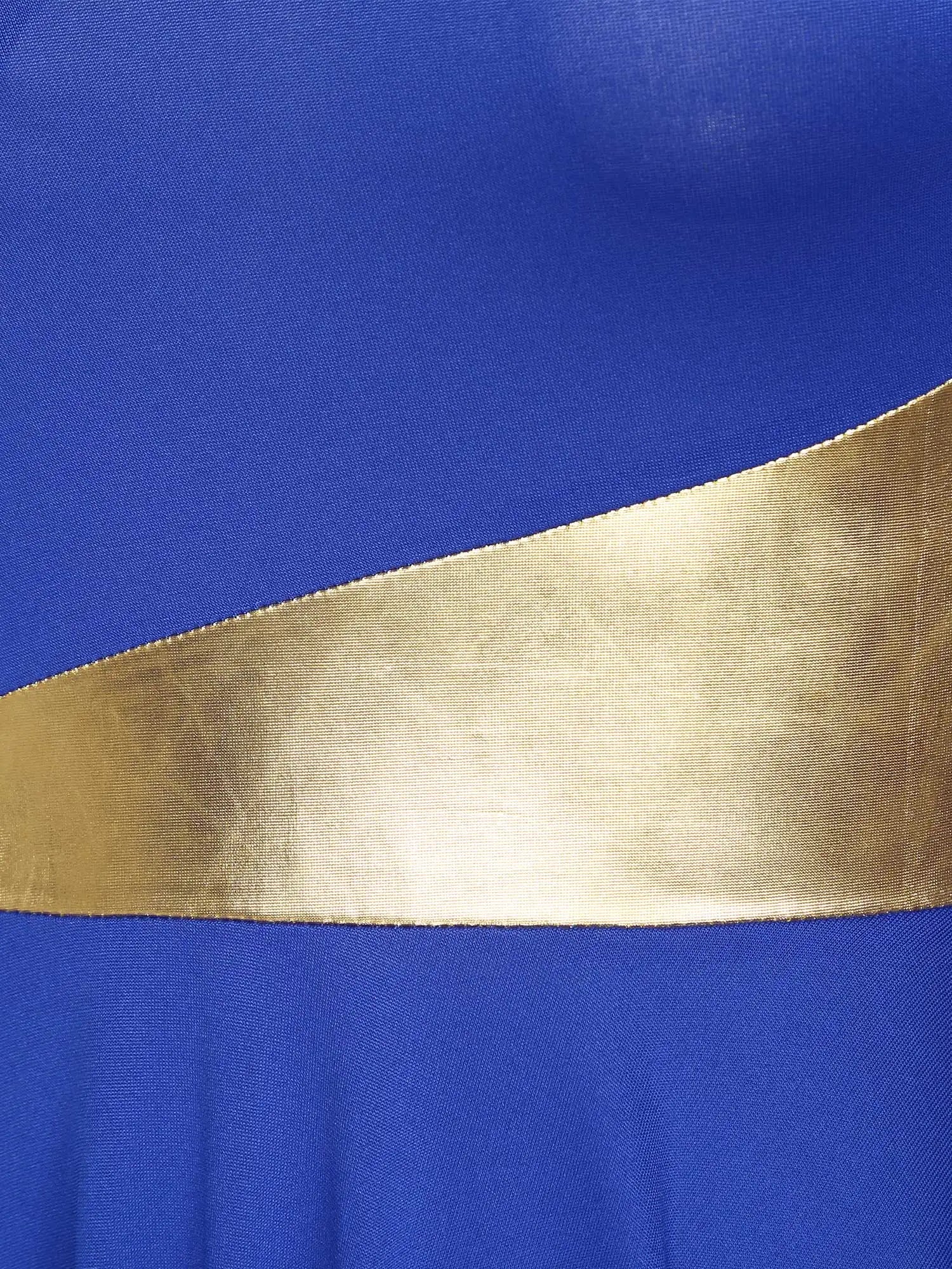 Robe de danse lyrique à manches longues pour femmes, robe à ourlet irrégulier, costume de spectacle liturgique, vêtements de danse modernes, culte de la chorale d'église