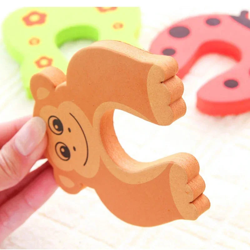 Baby Safety Door Stopper, 2/5 Pieces, Newborn Furniture Protector, Anti-Pinch, Cute Pet Care, Child Lock, Finger Guard