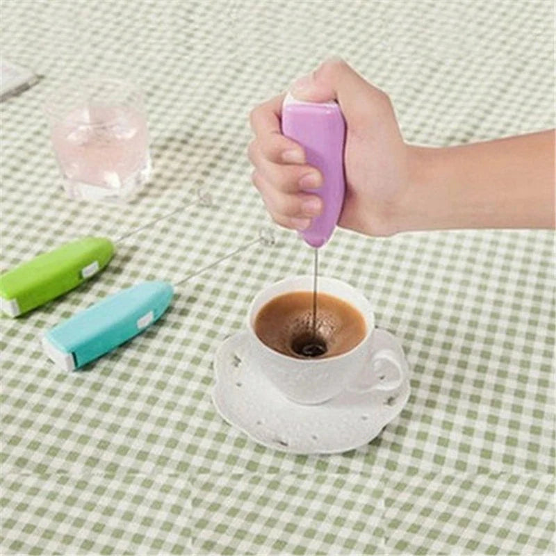 Batteur à oeufs électrique boisson au lait fouet à café agitateur Mini mousseur à lait mélangeur électrique maison cuisine batteur à oeufs pour outils de cuisine