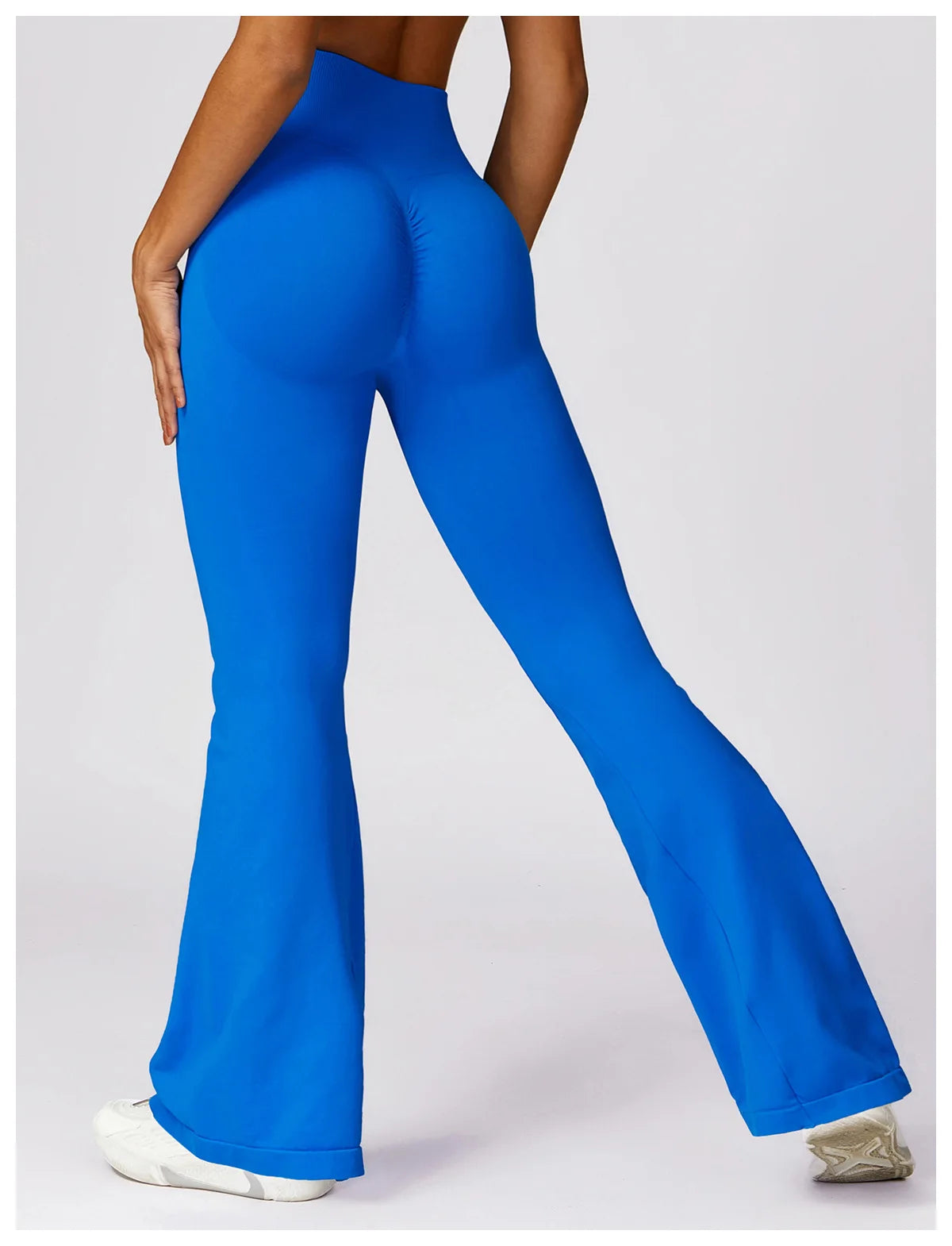 Leggings évasés sans couture pour femmes, pantalons évasés, pantalons de yoga, taille haute, pantalons à jambes larges, pantalons de sport évasés, vêtements de danse, entraînement de gym, fitness