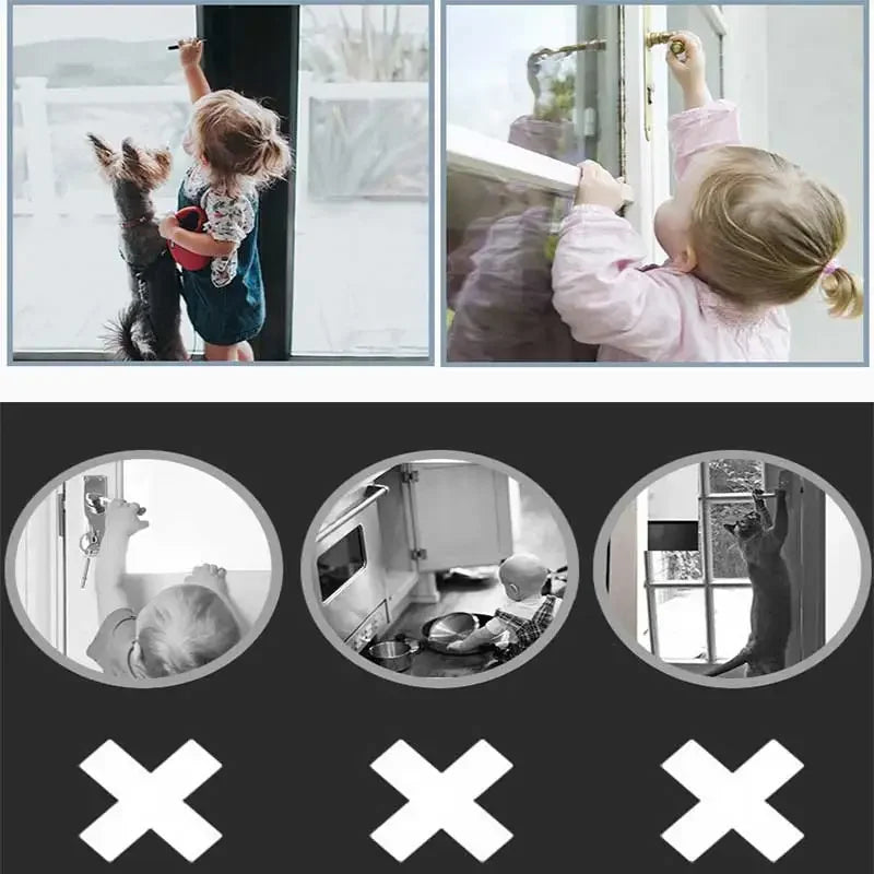 Serrure de sécurité universelle ABS pour bébé, dispositif de Protection de tiroir pour enfant, serrures Anti-ouverture sans vis pour porte de garde-robe de réfrigérateur