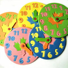 Jouet éducatif Montessori pour enfants, puzzle Tangram en bois, géométrie, horloge numérique, Gadgets, jouets assortis