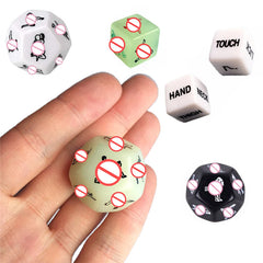 Jouets sexuels pour Couples femmes jeu pour adultes dés sexuels drôles 6/12 côtés Romance amour Humor jeu érotique merde dés barre cadeau de noël