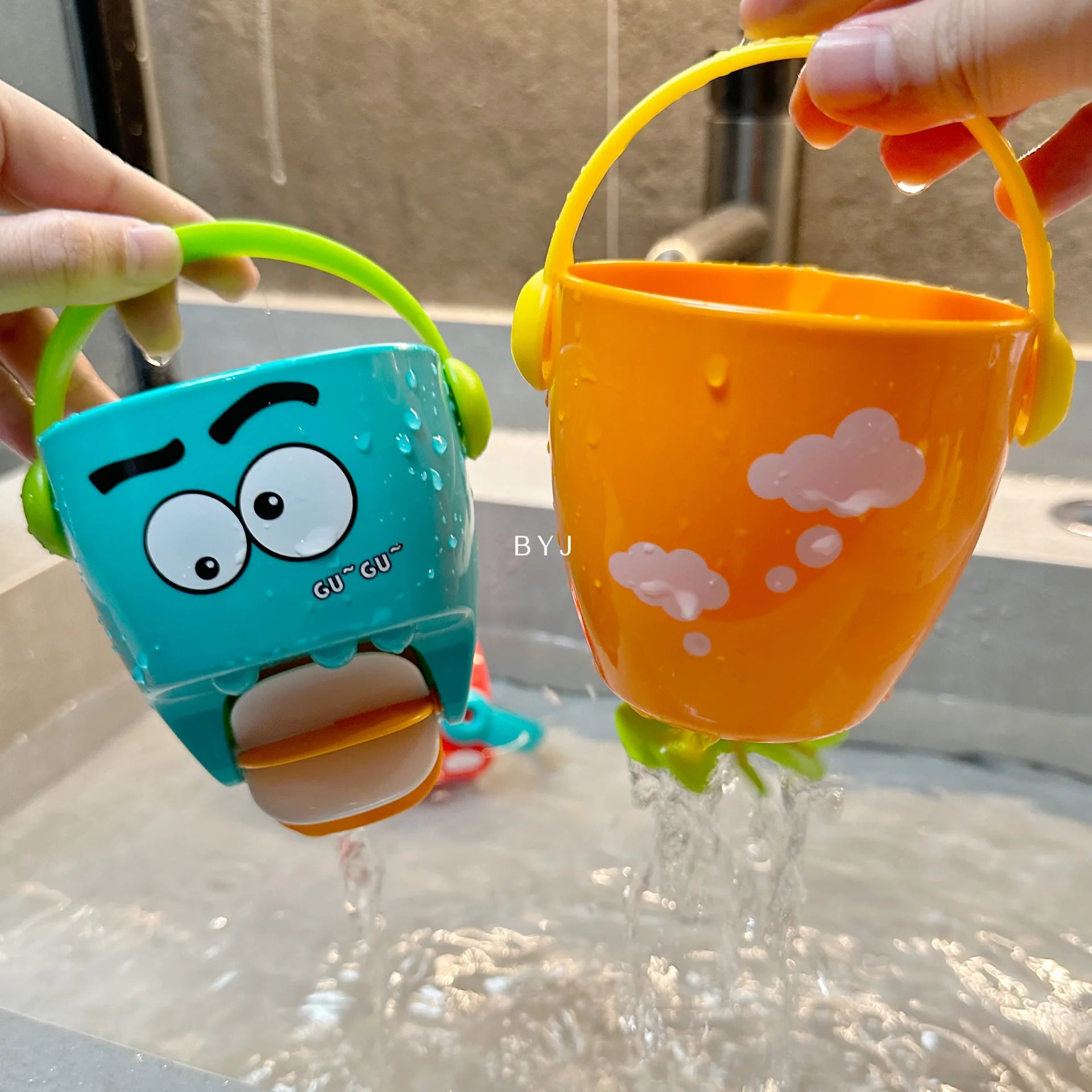 Jouets de bain de douche de bébé, baignoire de bébé, mini jouets de plage étanches E27, jeu de douche d'arrosage, cadeaux de normalisation de l'eau pour les tout-petits