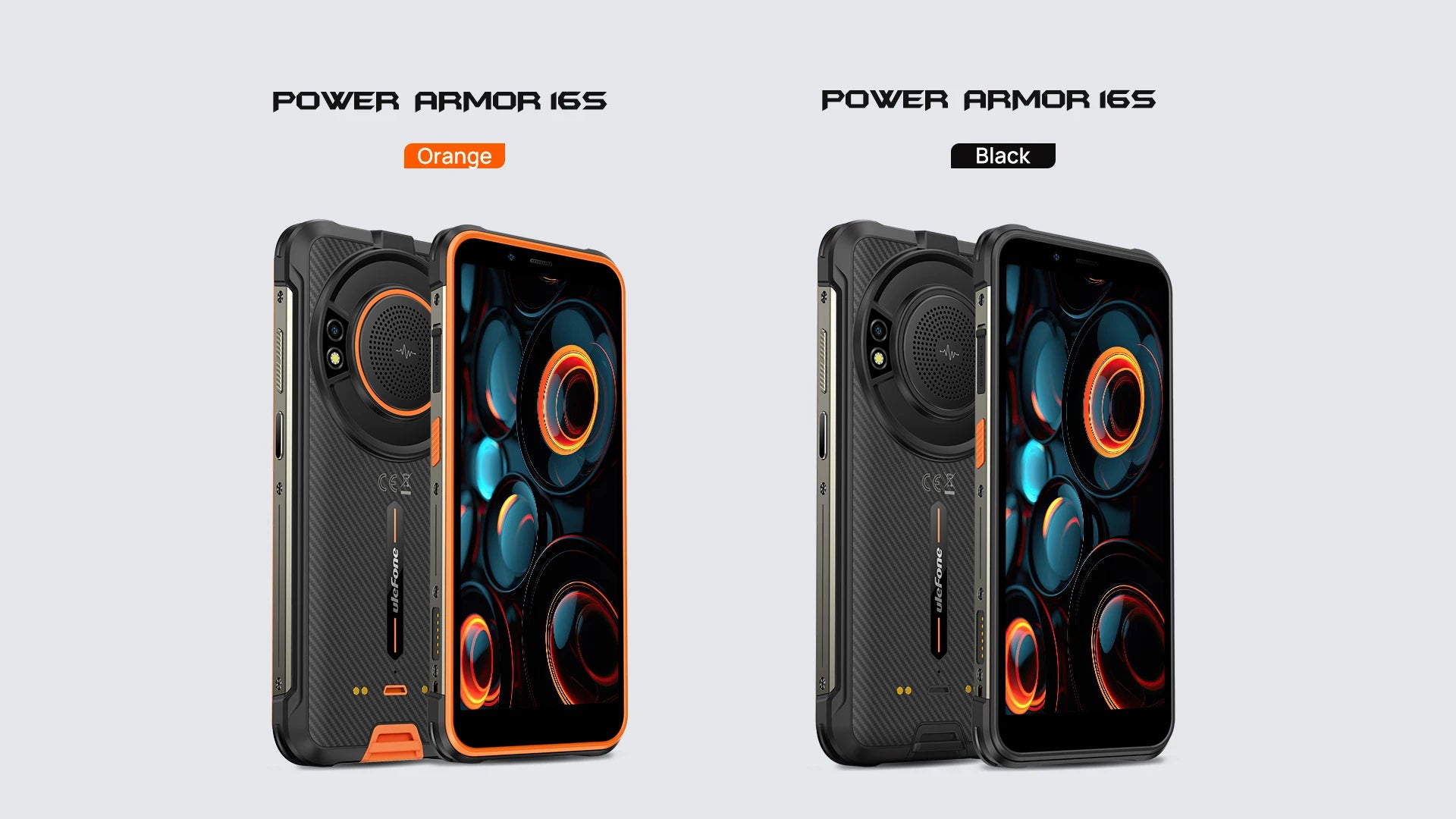 Ulefone-Smartphone Power Armor 16S, téléphone robuste et étanche, NDavid, 16 Go + 128 Go, appareil photo 50MP, 9600mAh, Android 13, Global