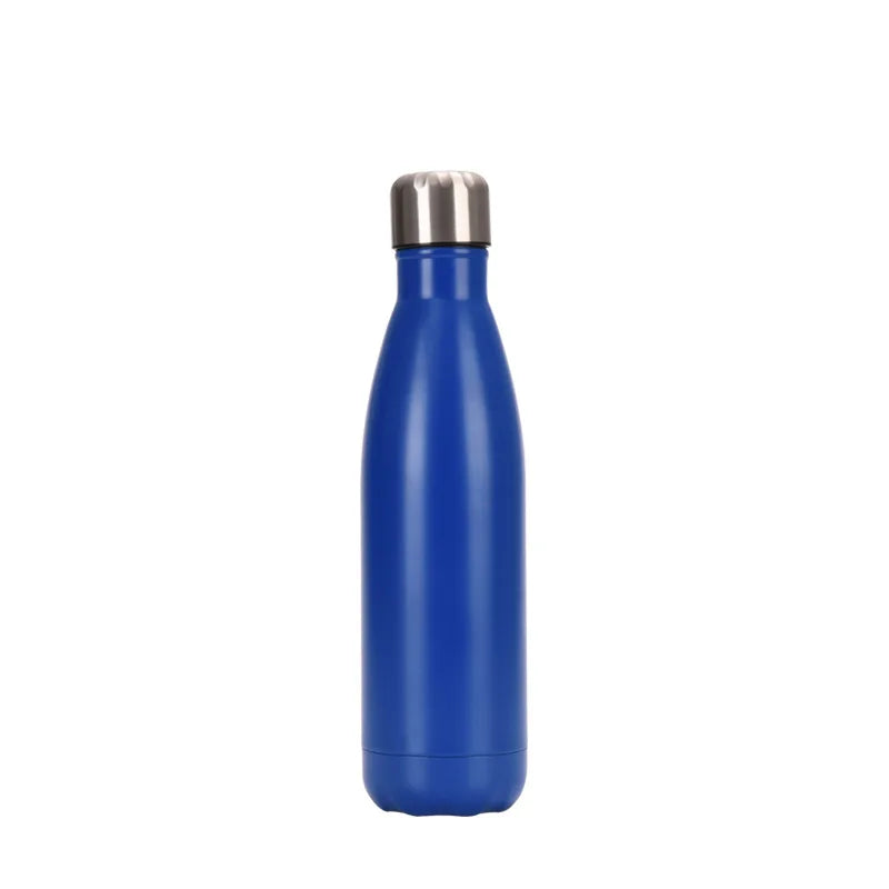 Bouteille d'eau isolée personnalisée en acier inoxydable avec nom et texte, isolation thermique, pour Noël ou toutes occasions