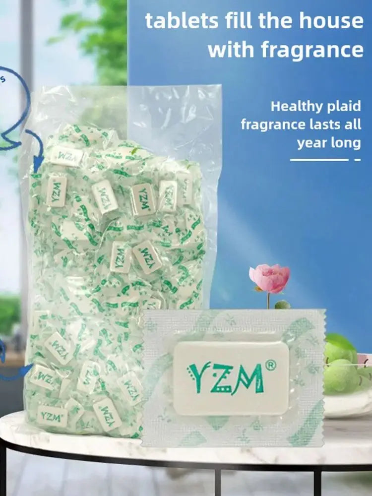 Sachets de parfum déodorants 50/100 pièces, parfaits pour les armoires, les voitures et les parfums domestiques. Le parfum est expédié au hasard