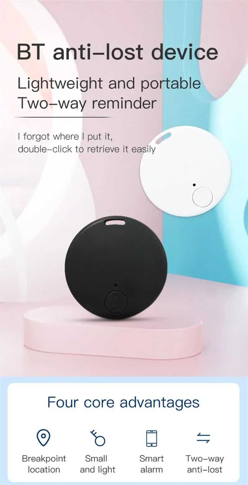 Mini traceur GPS Bluetooth 5.0, dispositif Anti-perte d'étiquette d'air, suivi de portefeuille pour animaux de compagnie, personnes âgées et enfants, pour IOS et Android, localisateur intelligent