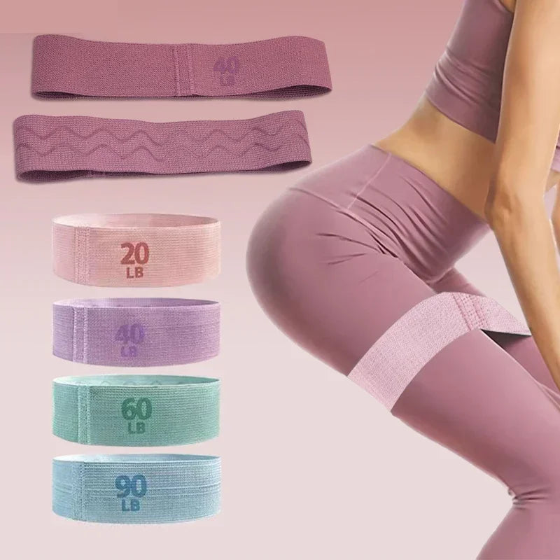 Elastic Fitness Bands, Buttock Training Bands, Gym Resistance Bands, Training Equipment, Strength Training, Elastic Yoga Band