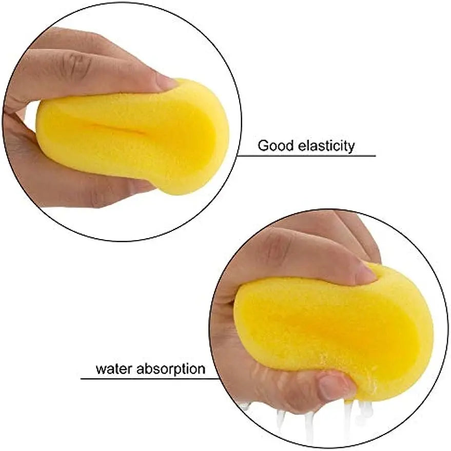 Round synthetic watercolor painting sponges, 12 pieces, artist sponge for face painting, painting, crafts, pottery, clay