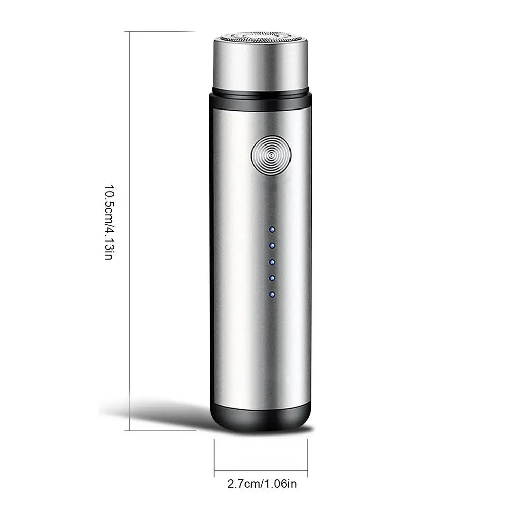 Mini rasoir électrique étanche pour hommes et femmes, rasoir de voiture aste par USB, faible bruit, support et utilisation à sec