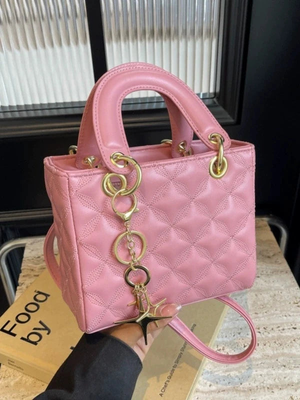 Small Premium Western Style Bag, New Shoulder Bag, Fashionable Embroidery Thread, Versatile Concubine Handbag 