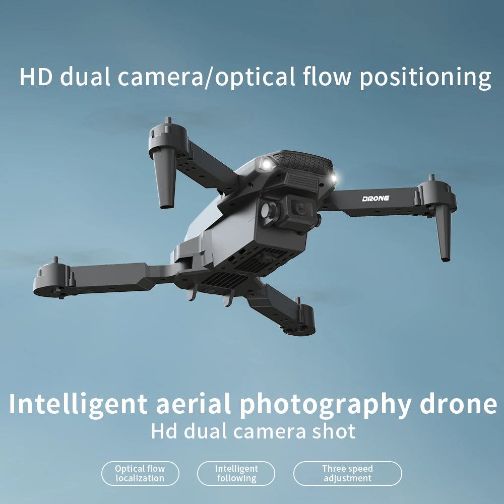 2025 E88 Pro Drone professionnel HD 4K RC avion double caméra localisation du flux optique RC quadrirotor avion hélicoptère garçon jouet