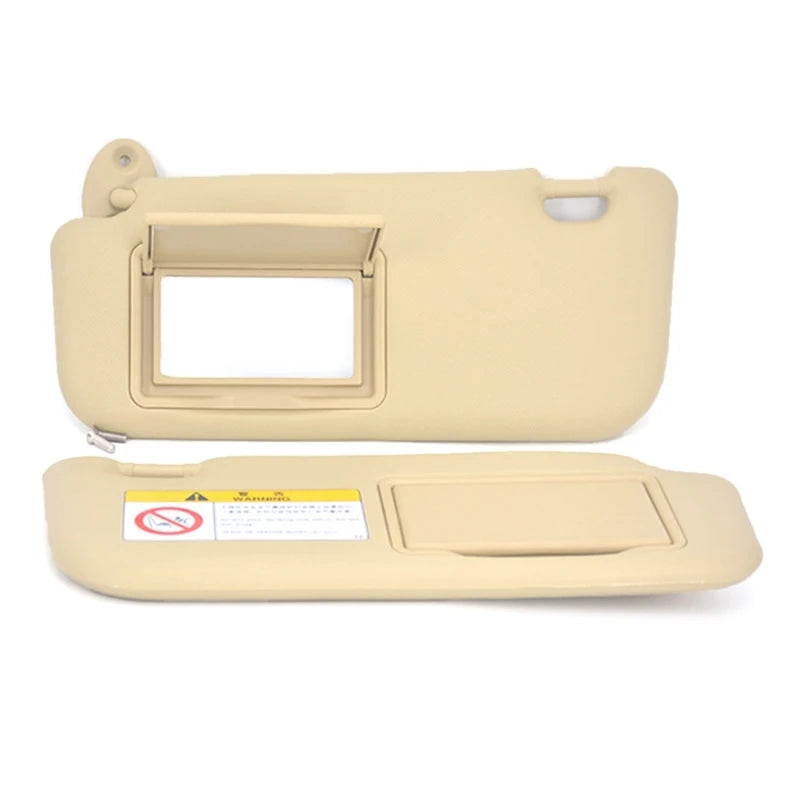 Pare-soleil intérieur pour voiture, miroir de maquillage, panneau avant, côté conducteur, côté passager, droit, magasins