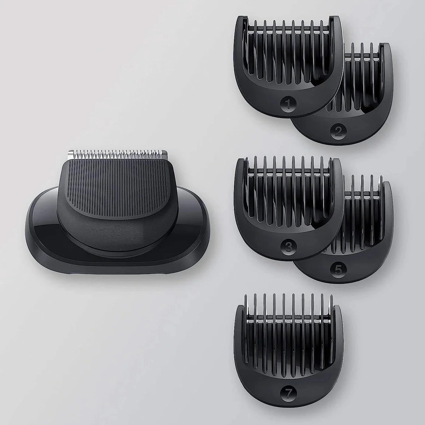 Tête de tondeuse à barbe compatible avec les rasoirs électriques Braun série 5, 6,7 5018s, 5020s, 6075cc, 7071cc, 7075cc