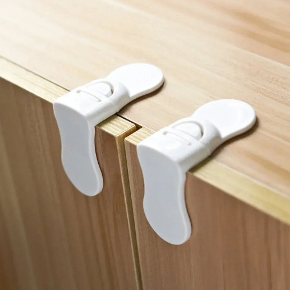 Serrure de tiroir de sécurité pour bébé, Protection de sécurité, Anti-pincement, casiers de tiroirs d'armoire à main, accessoires de sécurité pour bébé, boucle pour enfant