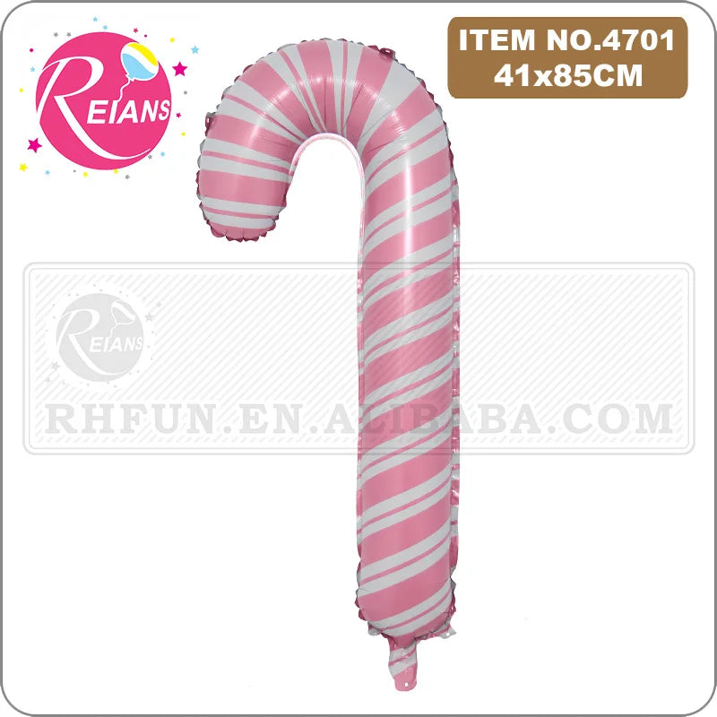 Christmas decoration supplies: Santa Claus, walking sticks, balloons, outdoor candy canes, Christmas party decor, suppliers