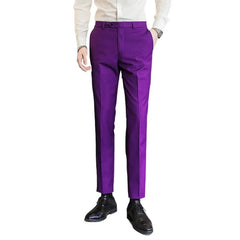 Pantalons formels hommes 2024 nouveau élégant homme bureau travail pantalon décontracté élastique coton pantalon hommes 17 couleurs pantalons Hombre