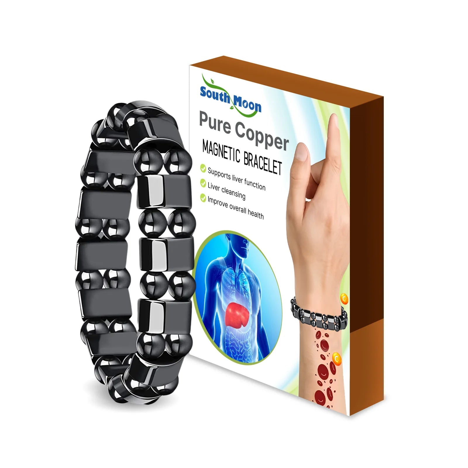 Anneau régulateur de glycémie, traitement du diabète, contrôle de l'hypertension, favorise la Circulation sanguine, anneau d'équilibre magnétique du sucre dans le sang