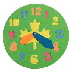 Jouet éducatif Montessori pour enfants, puzzle Tangram en bois, géométrie, horloge numérique, Gadgets, jouets assortis