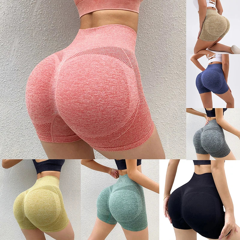 Femmes Shorts sport pour femmes nouveau cyclisme Jogging Fitness taille haute Push Up Shorts de sport Leggings femmes vêtements de Yoga