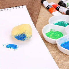 Peinture à l'aquarelle en éponge grecque naturelle, avec éponge absorbante, stylo d'essuyage, outil de nettoyage de Production de Texture spéciale