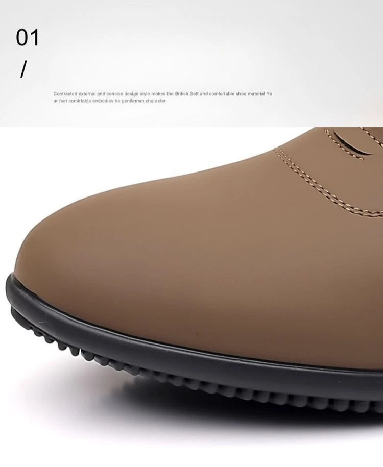 Chaussures en cuir pour hommes mode semelle souple hommes mocassins confortables chaussures de marche légères chaussures plates pour homme mocassins Zapatillas Hombre