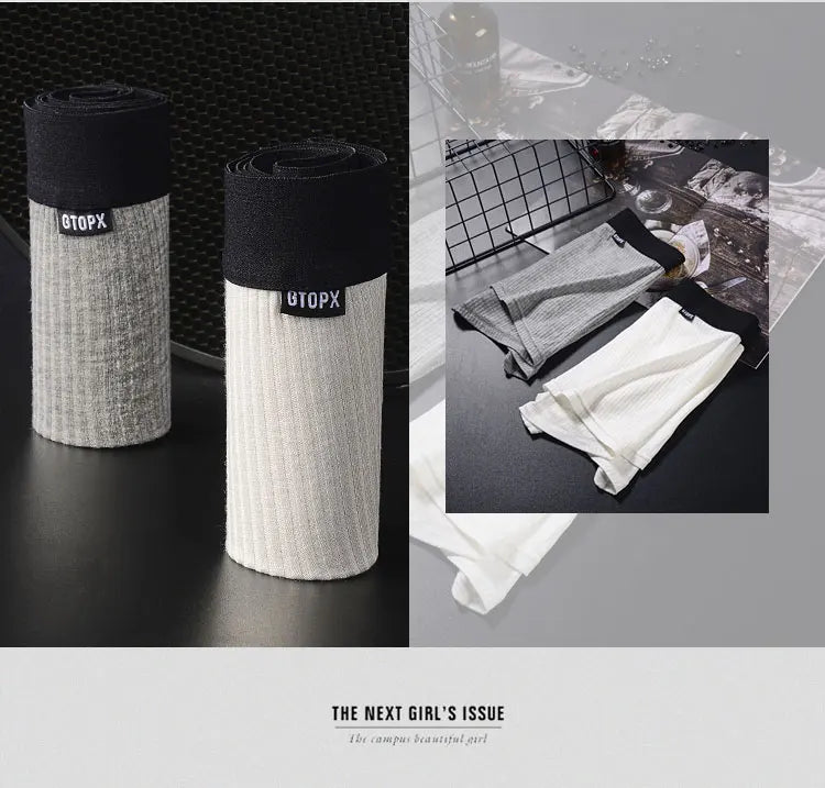 Men's underwear, boxer shorts, sexy men's briefs. Men's underwear is stylish, breathable, and comfortable.