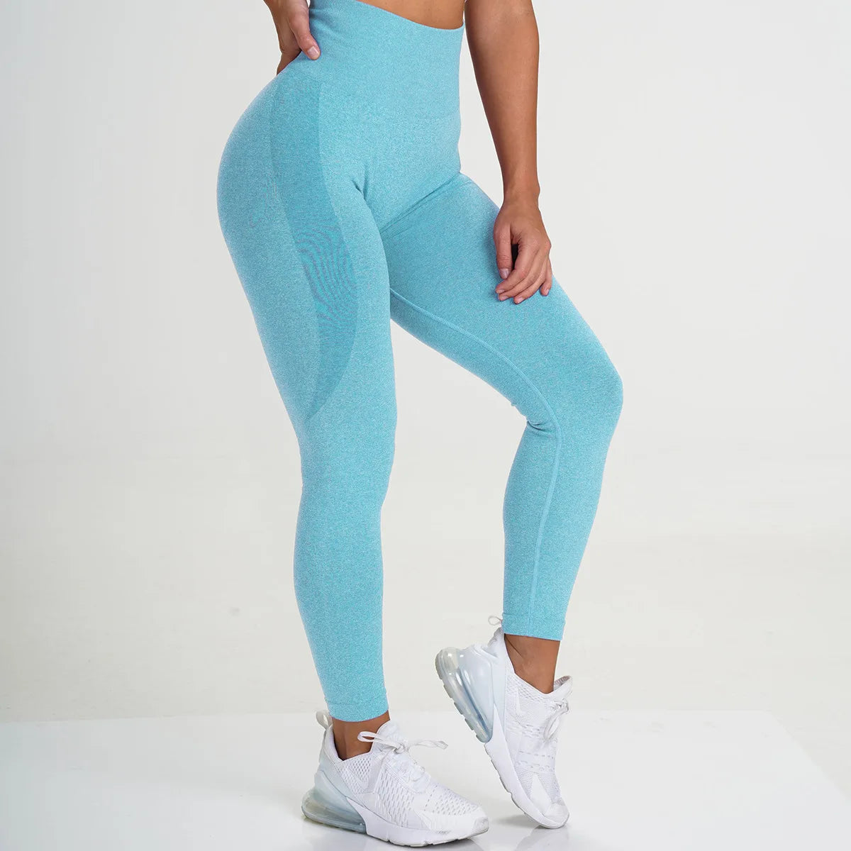Leggings sans couture femmes Sport collants minces Leggings Fitness taille haute pantalon vêtements de Sport entraînement Athleisure course Leggings