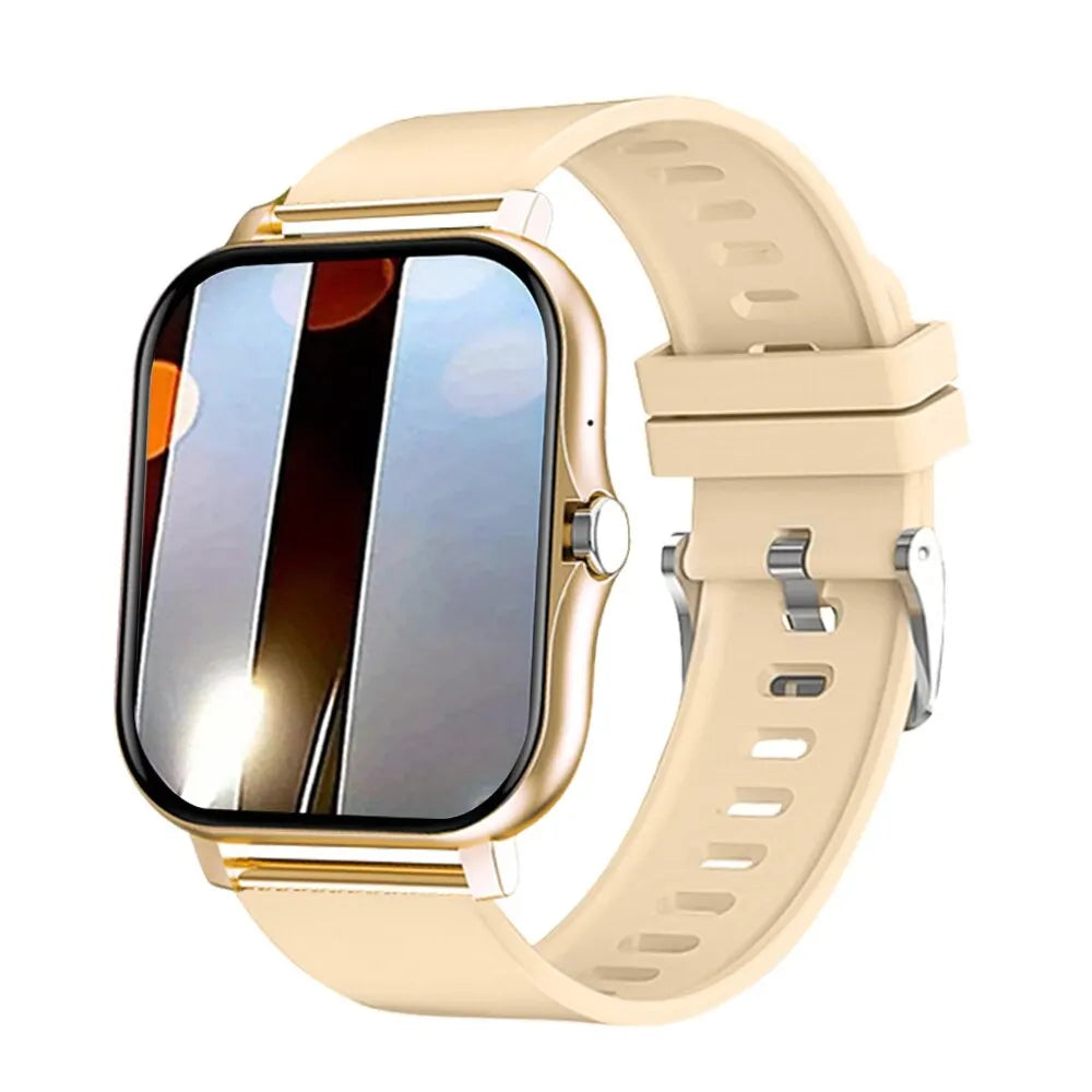 Montre intelligente pour téléphone android. Écran couleur 1,44 pouces, entièrement tactile, appel Bluetooth, montre intelligente, charge magnétique